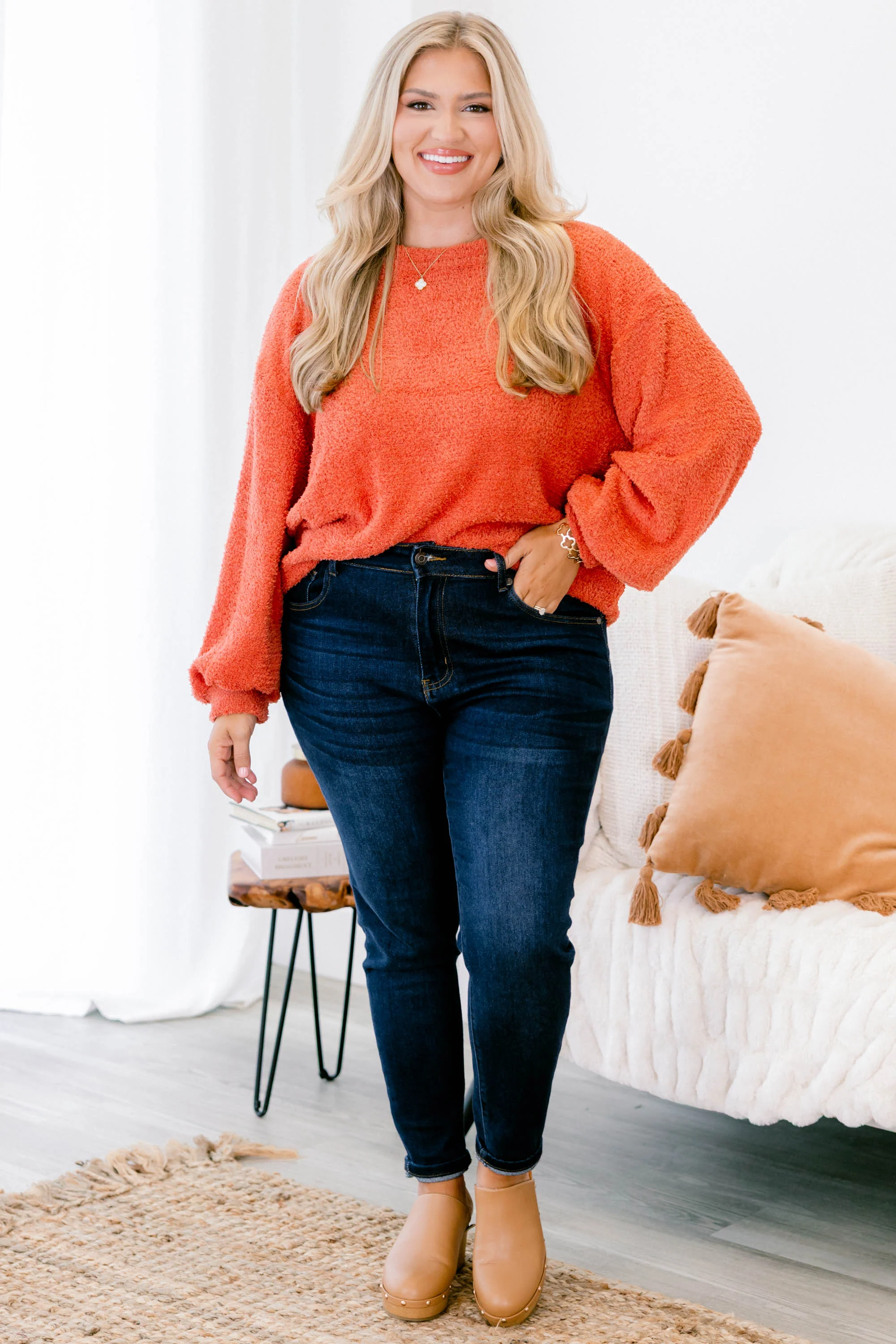 So Deserving Top, Rust - Weilaico