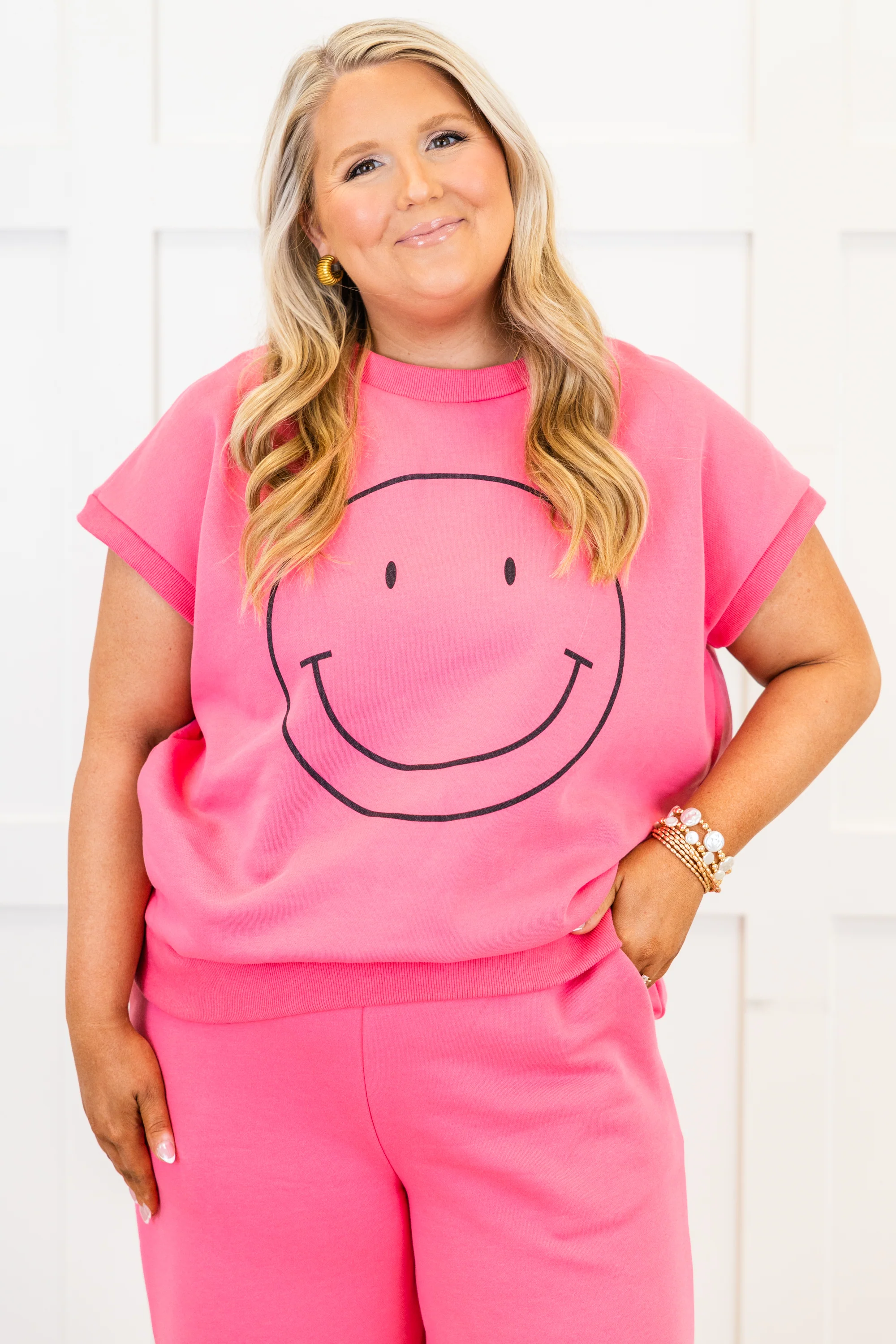 Ready To Hang Top, Pink - Weilaico