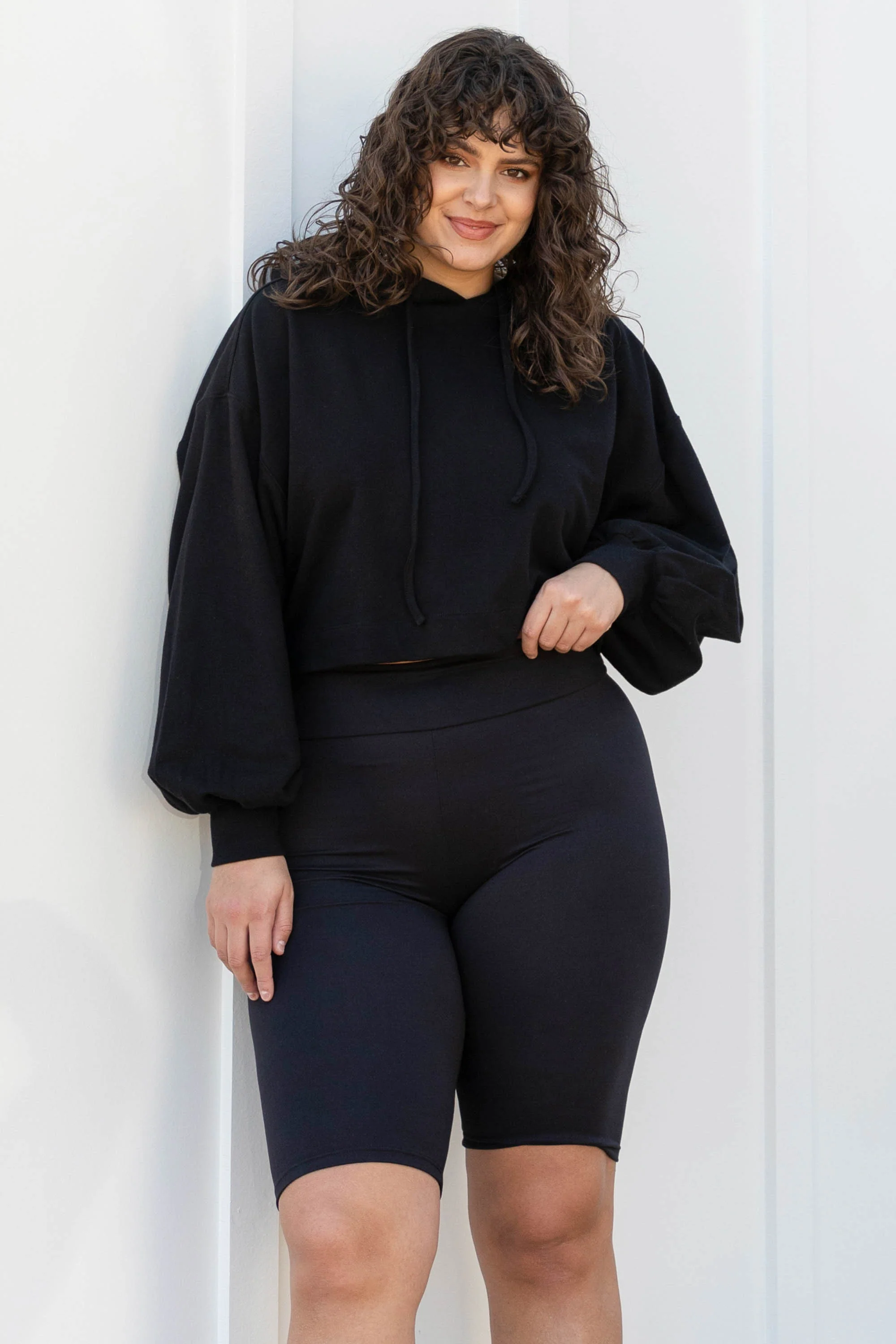 A Cute Surprise Hoodie, Black - Weilaico