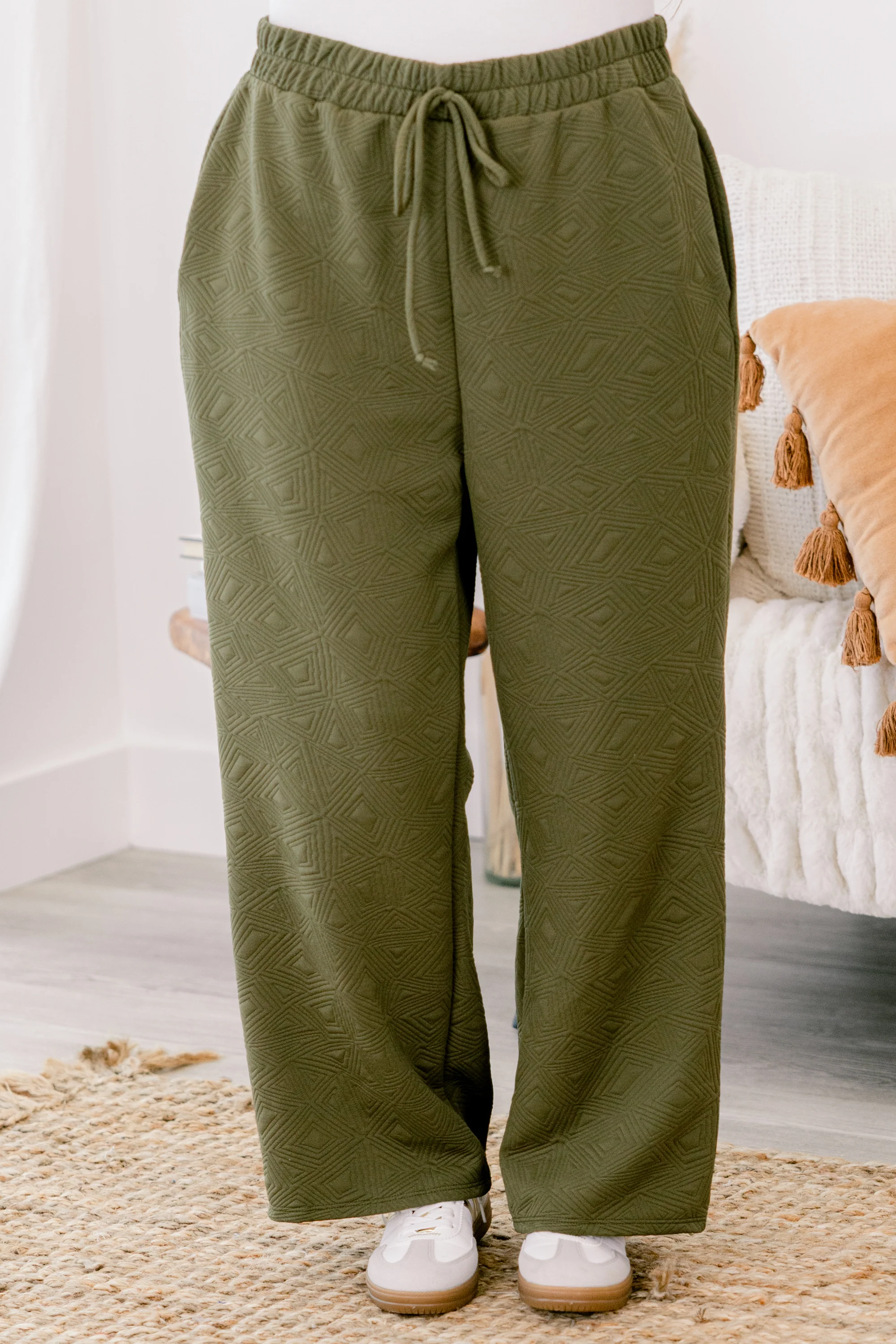 Thank You Next Pants, Green - Weilaico