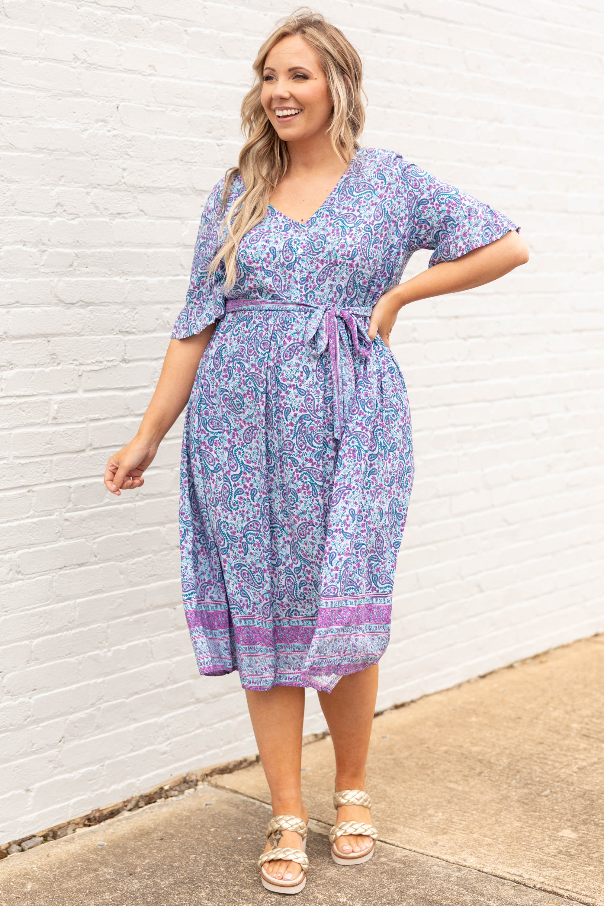 Angel Energy Dress, Blue - Weilaico