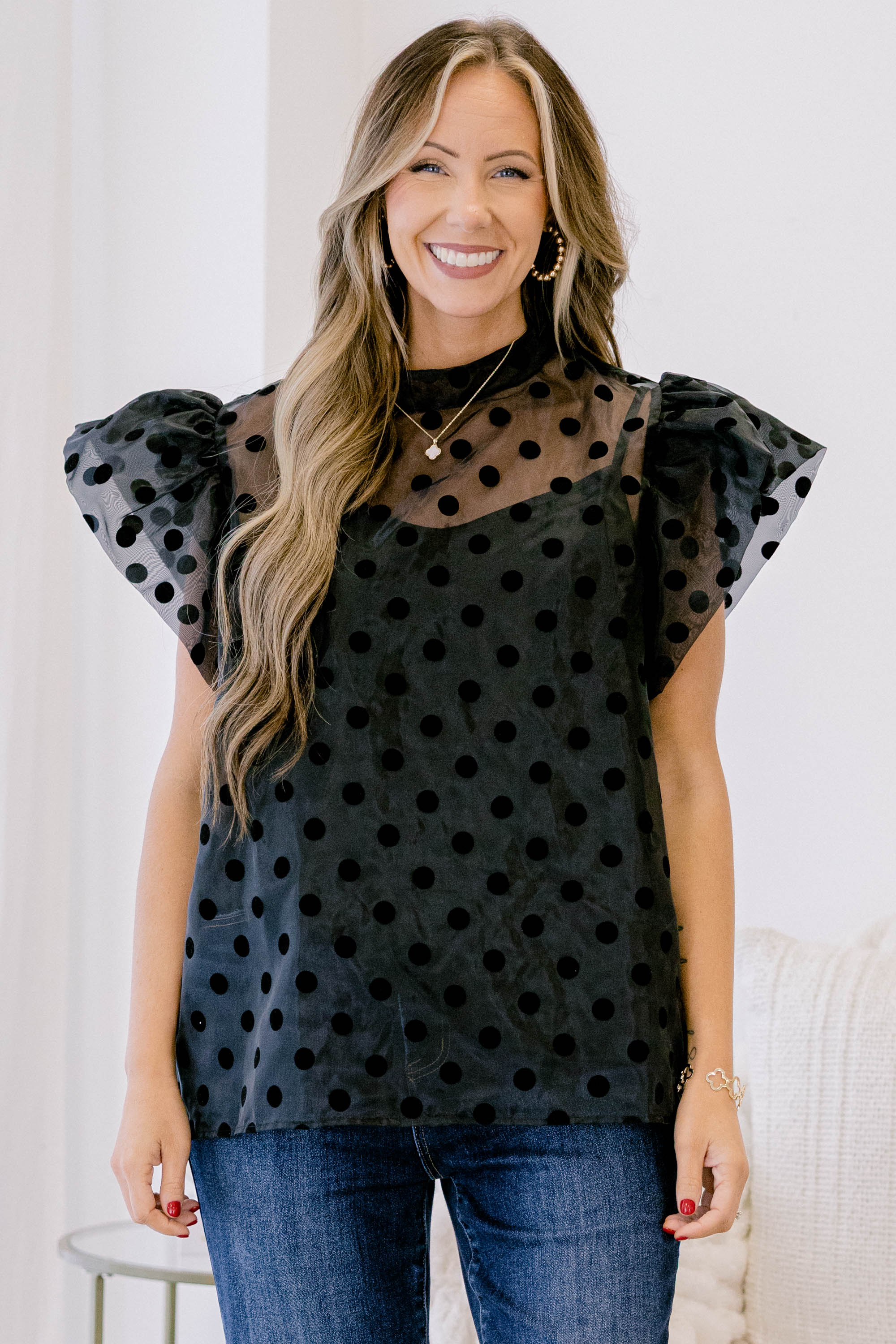 Lost In The World Blouse, Black - Weilaico