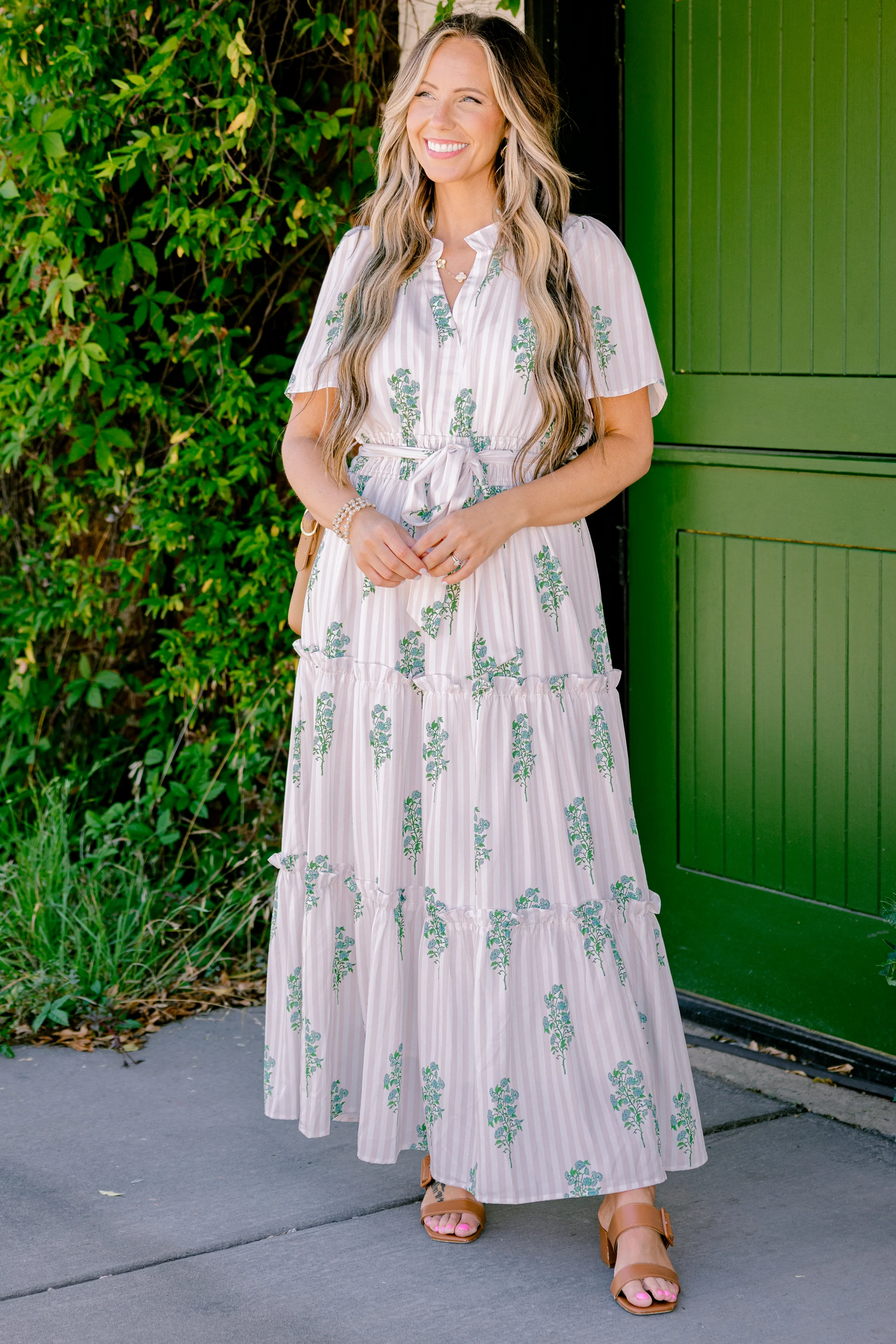 Sweet Thoughts Dress, Beige - Weilaico