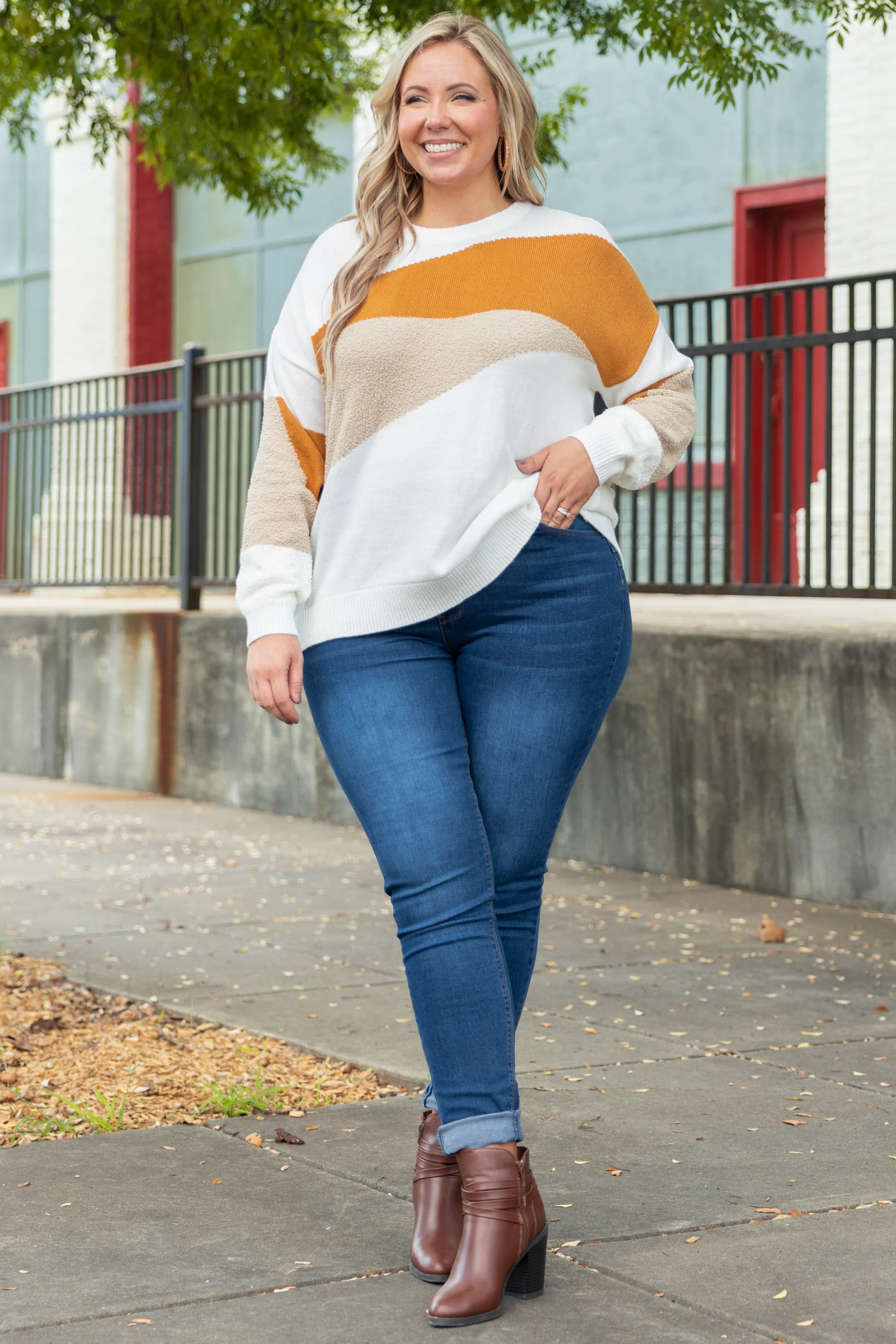 Nothing Is Sweeter Than You Sweater, Caramel - Weilaico