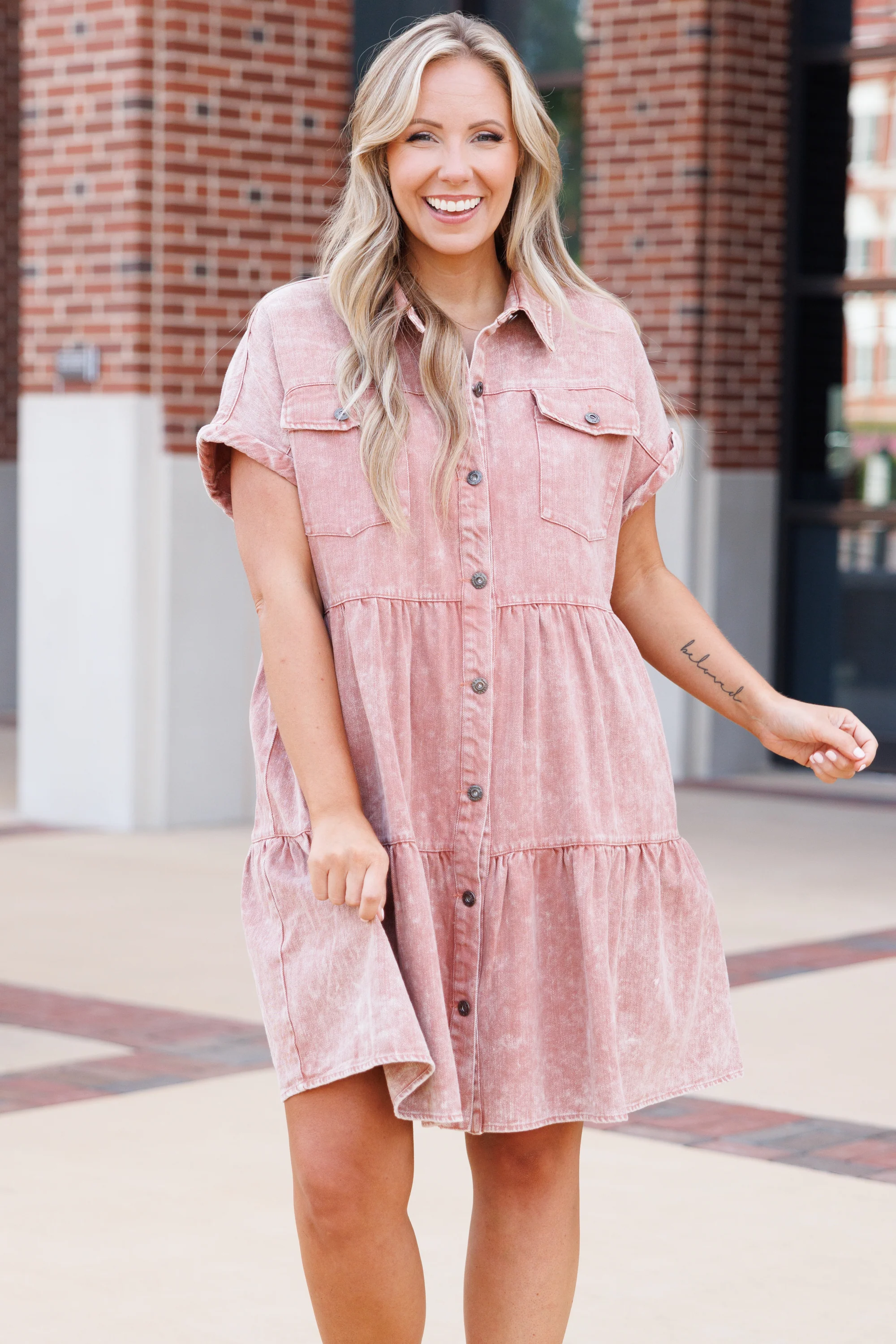 Daydreaming About This Dress, Terracotta - Weilaico