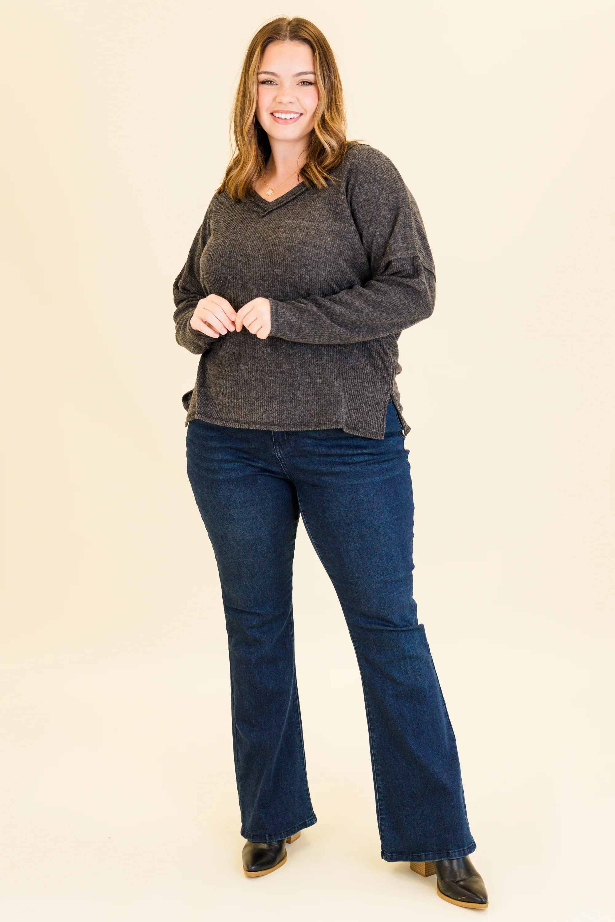 I Will Call You Later Top, Black - Weilaico