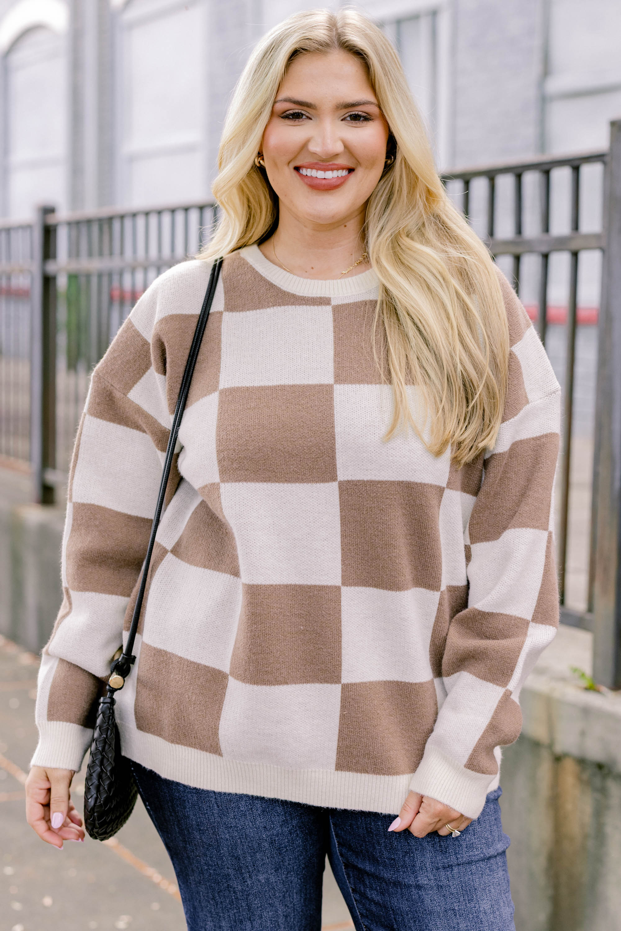 Not Into Games Sweater, Brown - Weilaico