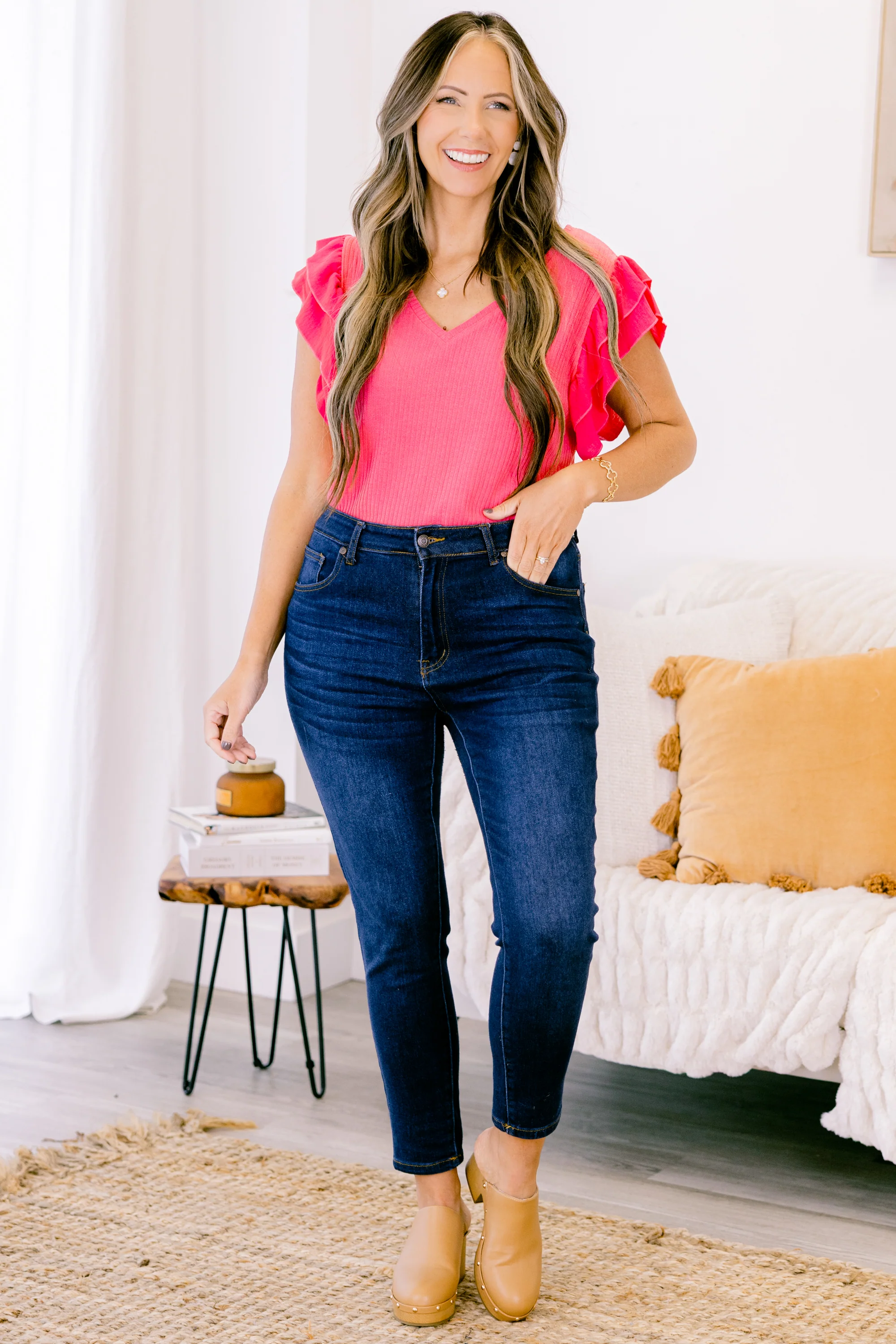 Sweet Temptations Bodysuit, Fuchsia - Weilaico