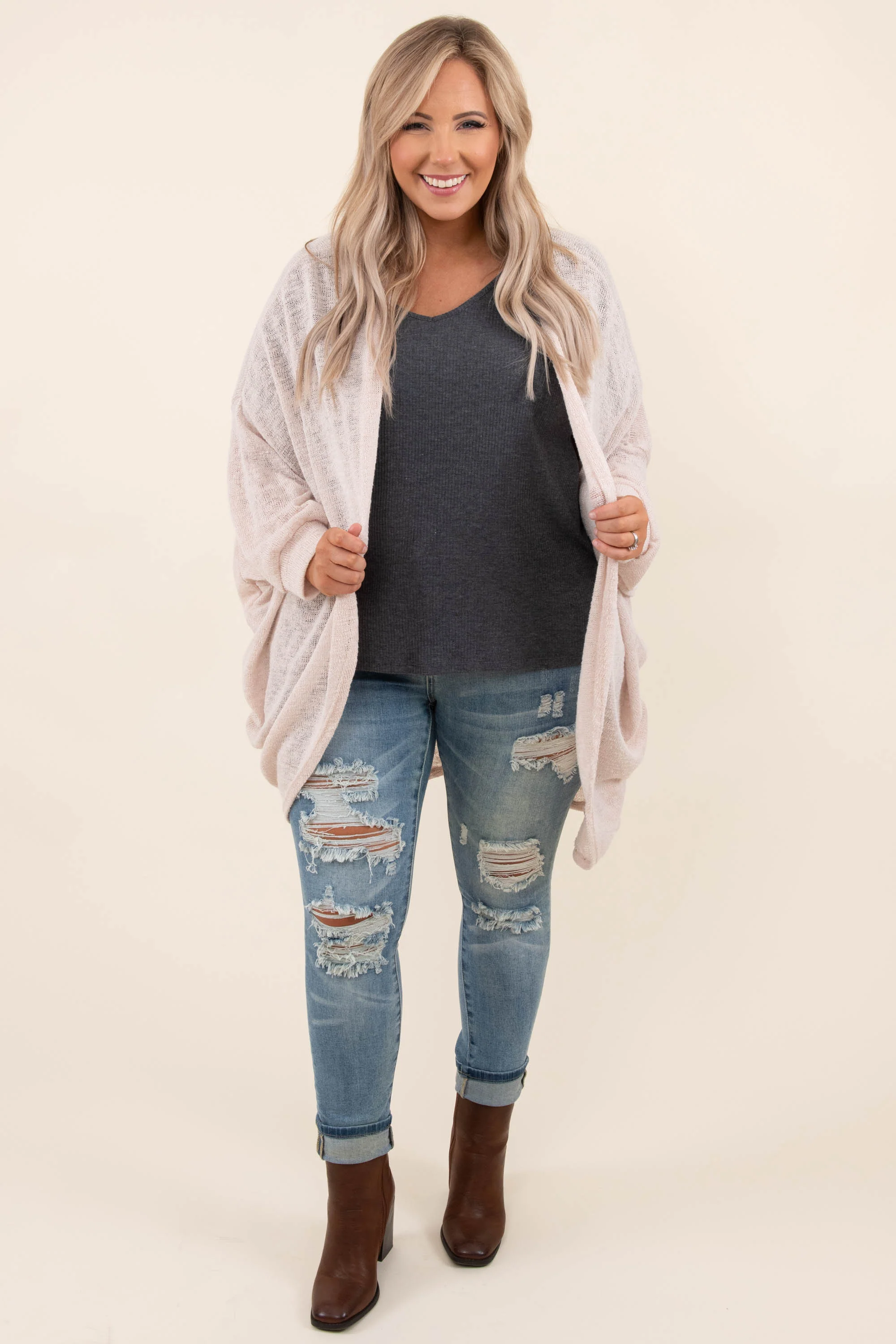 Go Explore Boyfriend Jeans, Medium Wash - Weilaico