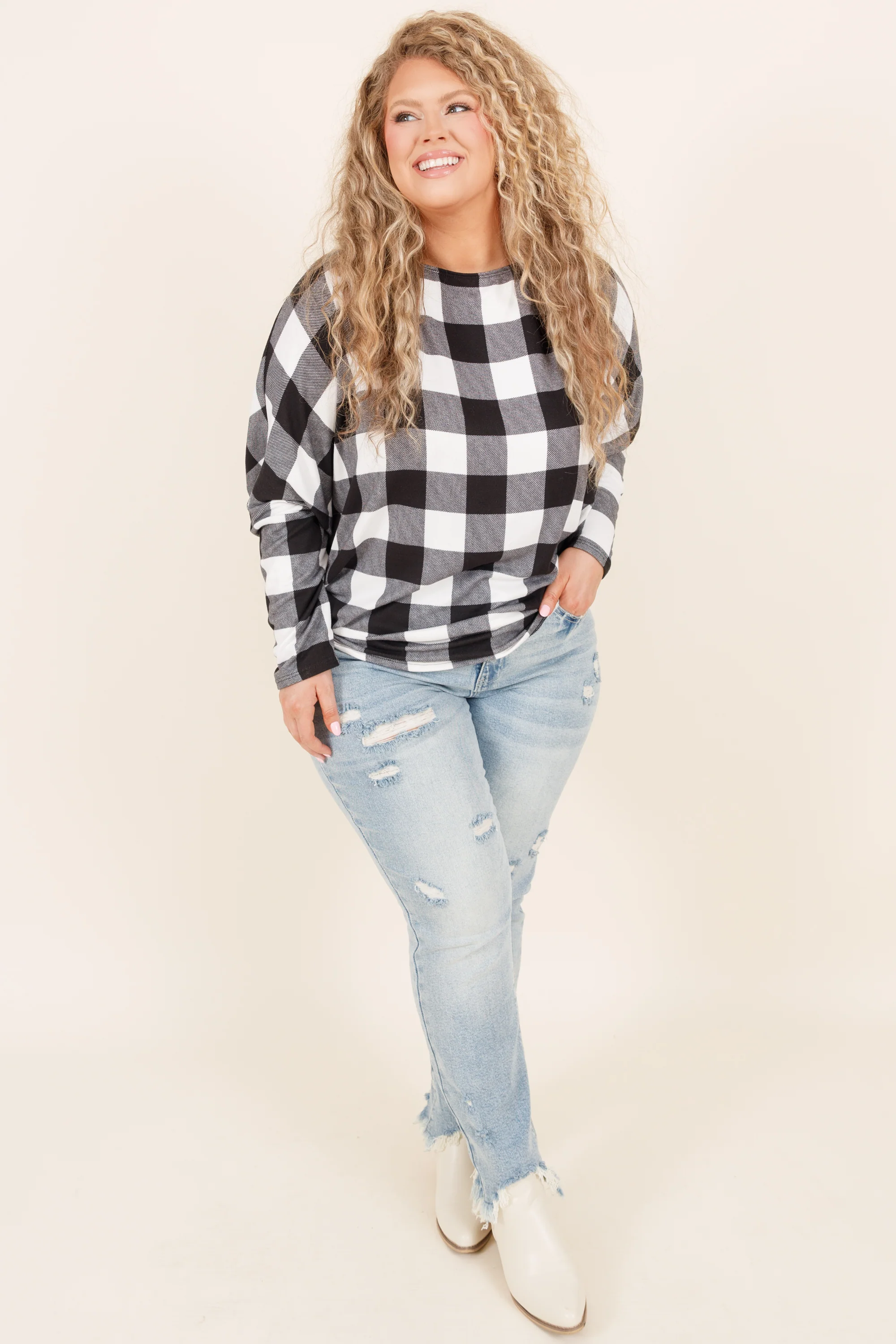 Flirting With Destiny Top, Ivory - Weilaico