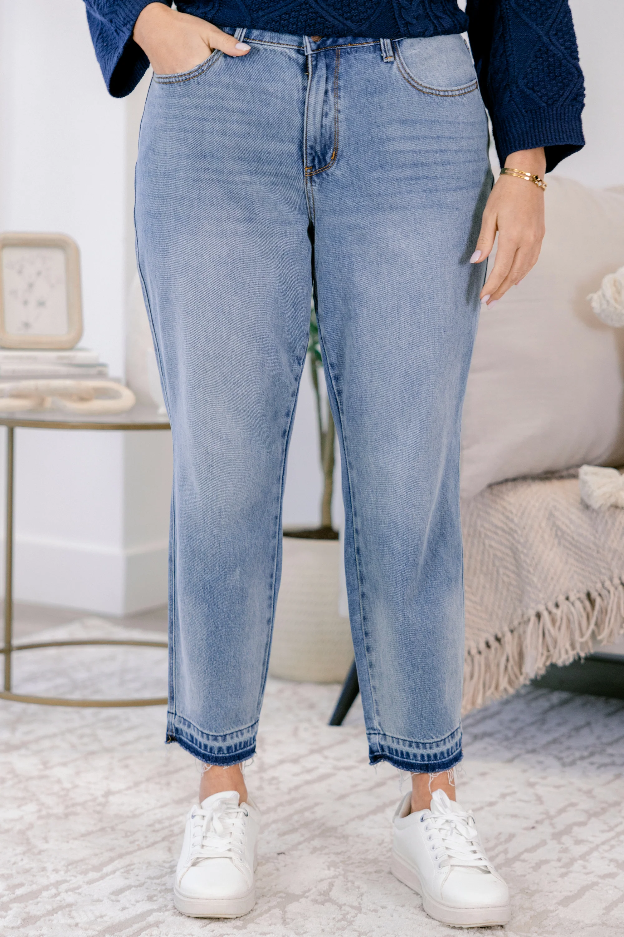 Judy Blue: Gotta Love It Jeans, Medium Wash - Weilaico