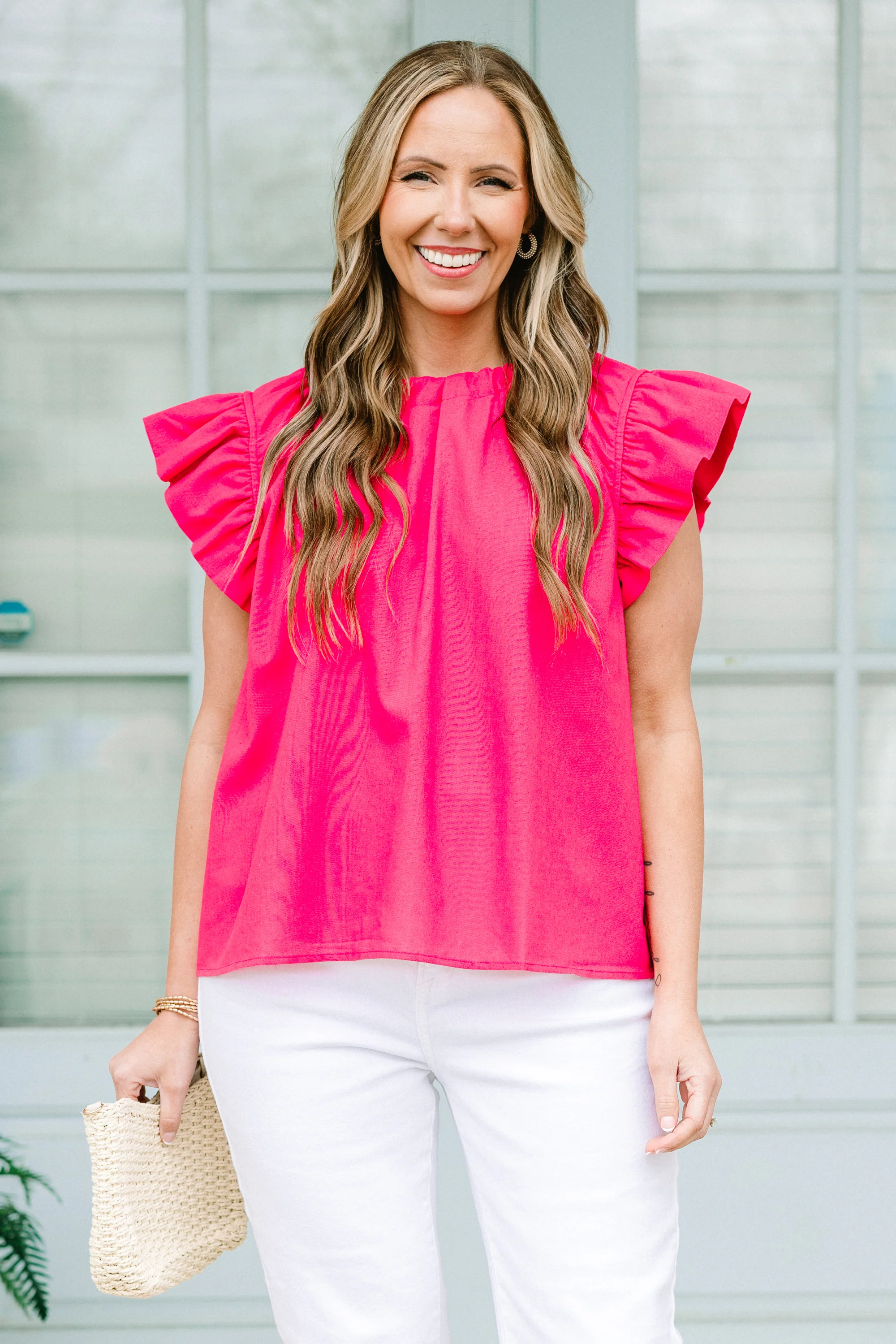 I Was Just Saying Top, Pink - Weilaico