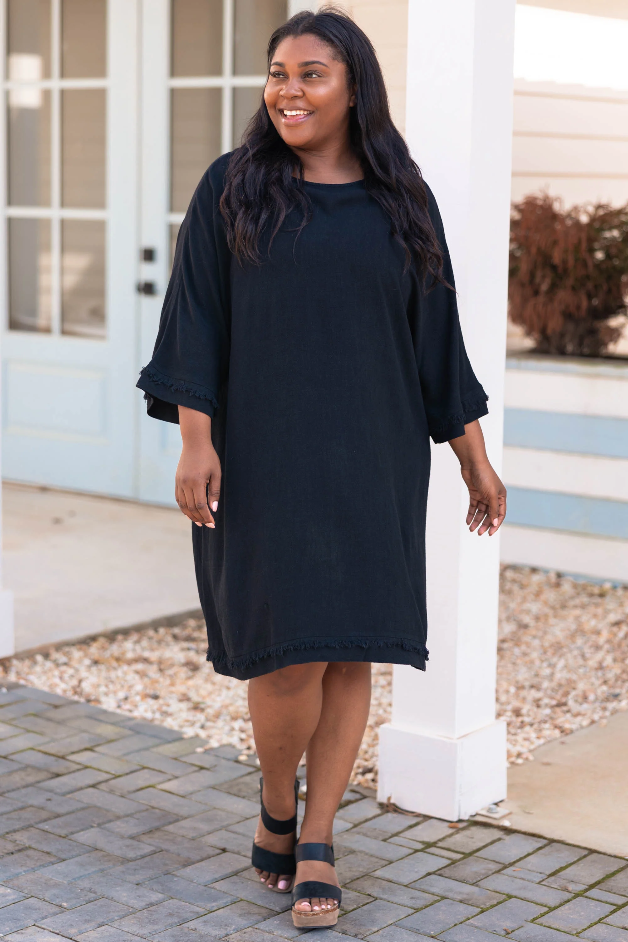 Everyday Magic Dress, Black - Weilaico