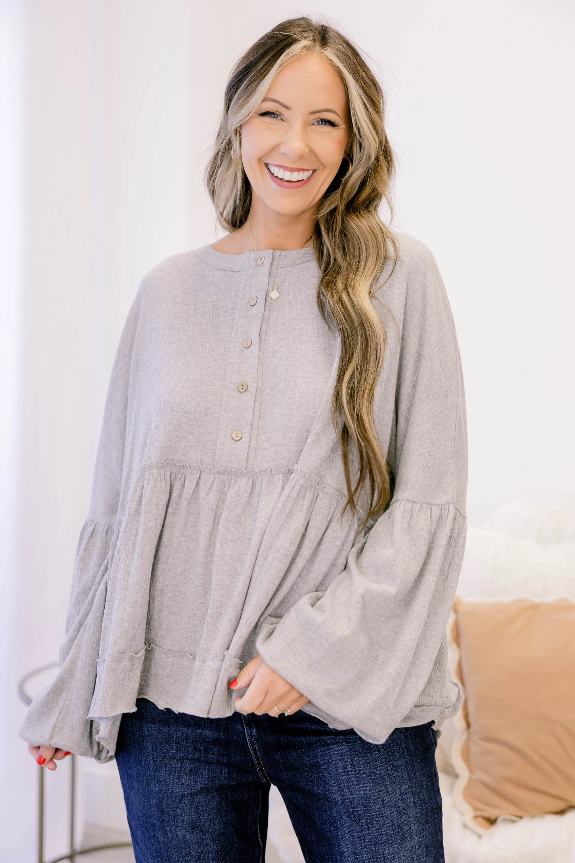 Fun At The Orchard Top, Gray - Weilaico