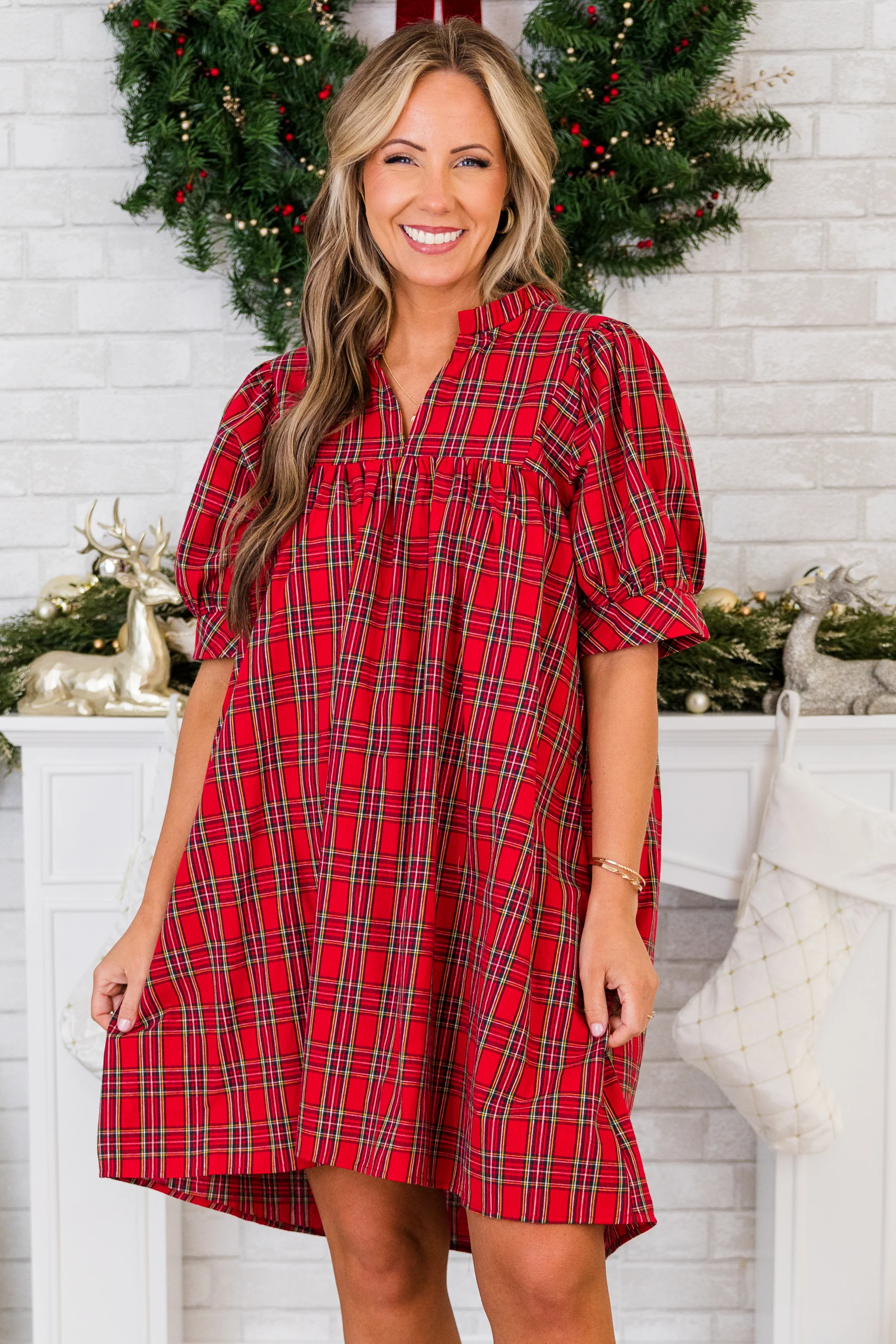 Make My Night Dress, Red - Weilaico